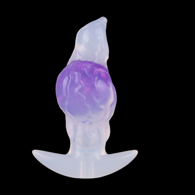 Insertable Fantasy Anal Butt Plugs Dildo – Silicone Sex Toys for Women with Anchor-Shaped Base