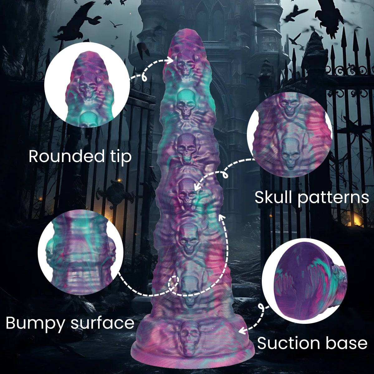 Dead Banner 15 inch Fantasy Alien Dildo - Tarisss Sex Toy Store