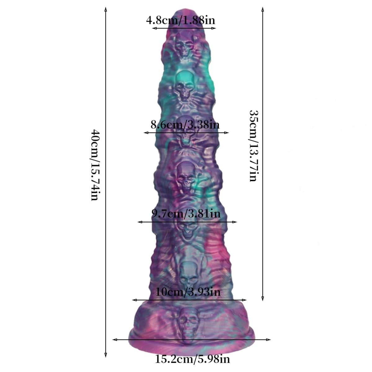 Dead Banner 15 inch Fantasy Alien Dildo - Tarisss Sex Toy Store