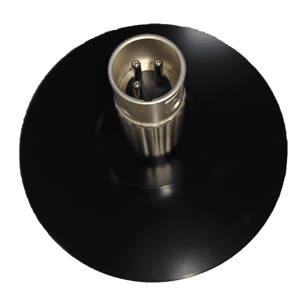 Dedicated base for sex machines XLR connector (3-pin) Compatible with suction-cup dildos Compatible with suction cups up to 9.7 cm in diameter - Tarisss Sex Toy Store