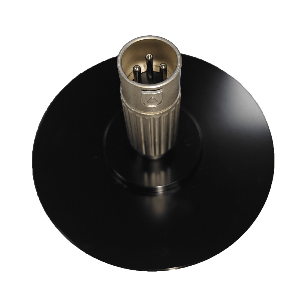 Dedicated base for sex machines XLR connector (3-pin) Compatible with suction-cup dildos Compatible with suction cups up to 9.7 cm in diameter - Tarisss Sex Toy Store