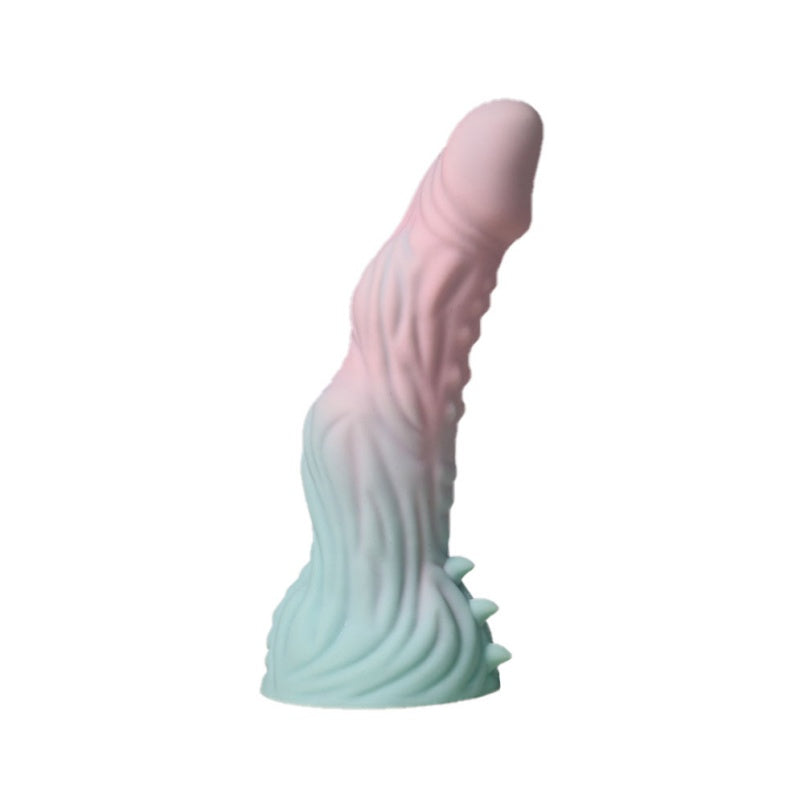 Fantasy Dragon Dildo 7" | Bulge-Ball Shaft | Suction Cup & Strap-On | Domlust