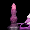 Domlust Purple Dragon Dildo – Inflatable Silicone Monster Dildo for Fantasy Fetish Play