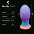 Glowing-in-Dark Fantasy Egg Dildo - Fist Ruined Orgasm Anal Expansion Women Masturbator