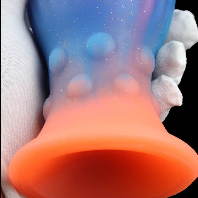 Glowing-in-Dark Fantasy Egg Dildo - Fist Ruined Orgasm Anal Expansion Women Masturbator