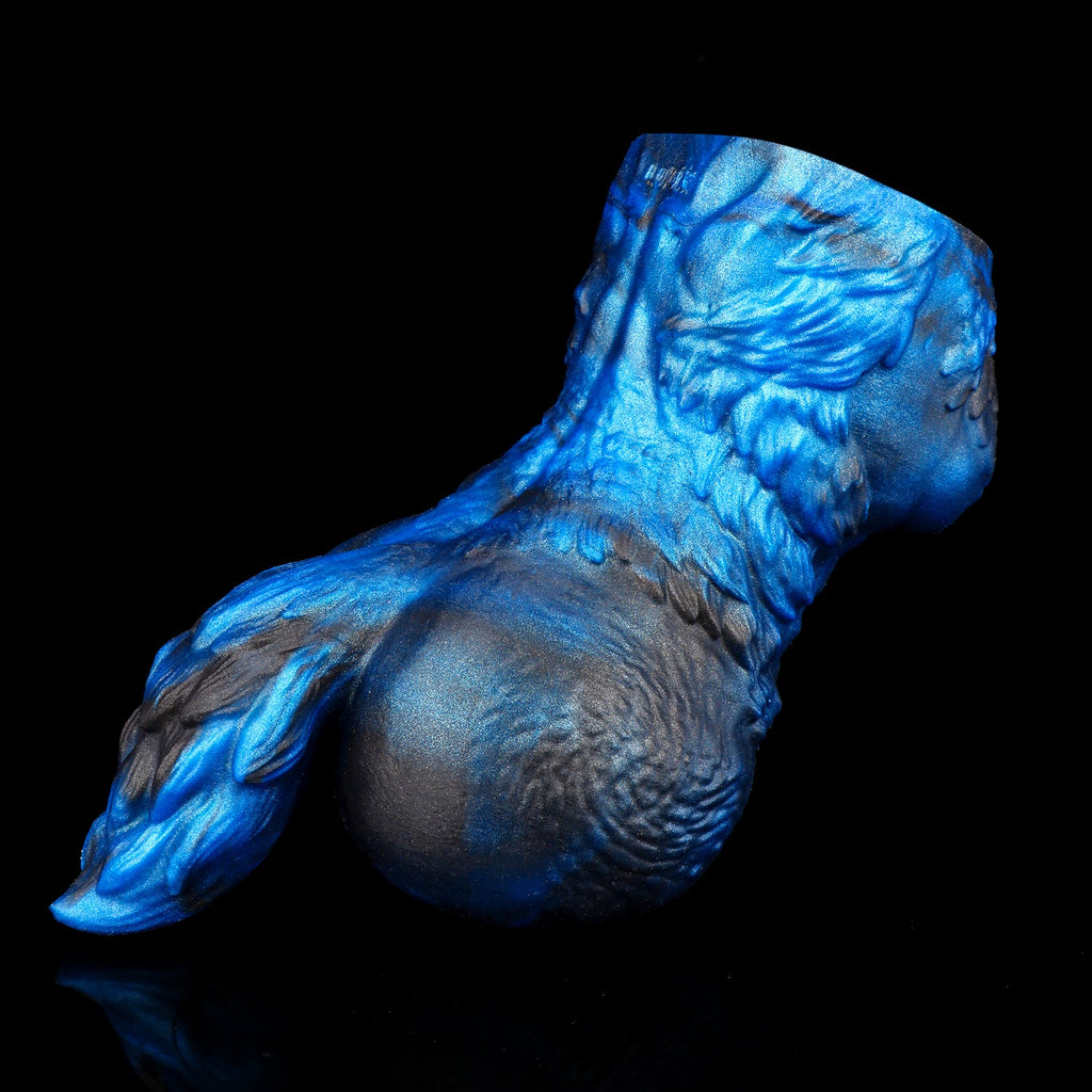 Dark Wolf-Girl Alien Torso Pocket Pussy – Dual-Channel | Ultra-Soft Platinum Silicone | Fantasy Male Masturbator