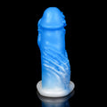 Luminous Monsterdildo Penis Sleeve - Fantasy Fist Silicone Penis Ring Cocksleeve Sex Toy for Men