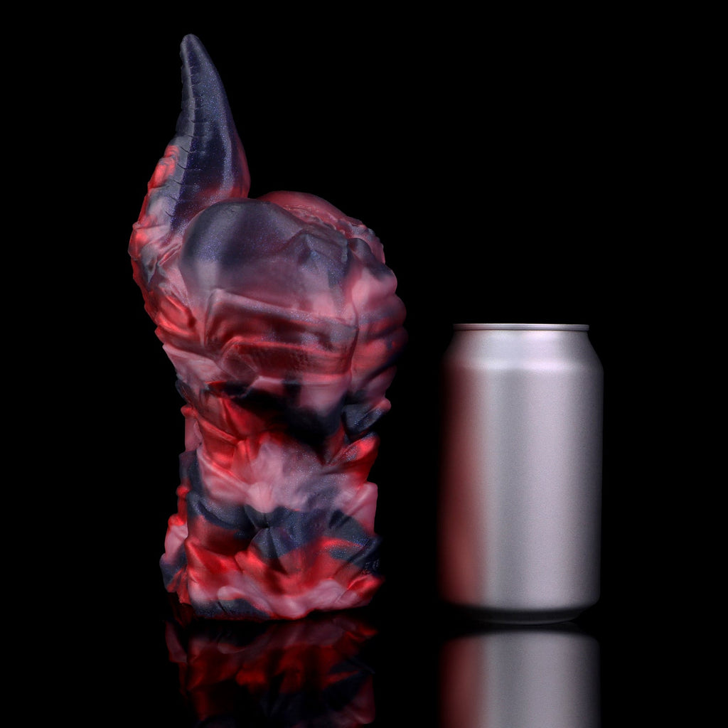 Purple Mist Silicone Dragon Pocket Pussy – Fantasy Beast Alien Masturbator for Male Sex Toys