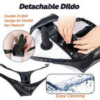 Double - Ended Dildo Harness，Adjustable Waistband - Tarisss Sex Toy Store