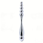 Double - Ended Stainless Steel Prostate & G - Spot Massager with 4 Beads - Tarisss Sex Toy Store