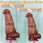 Double Realistic Silicone Dildo - Tarisss Sex Toy Store