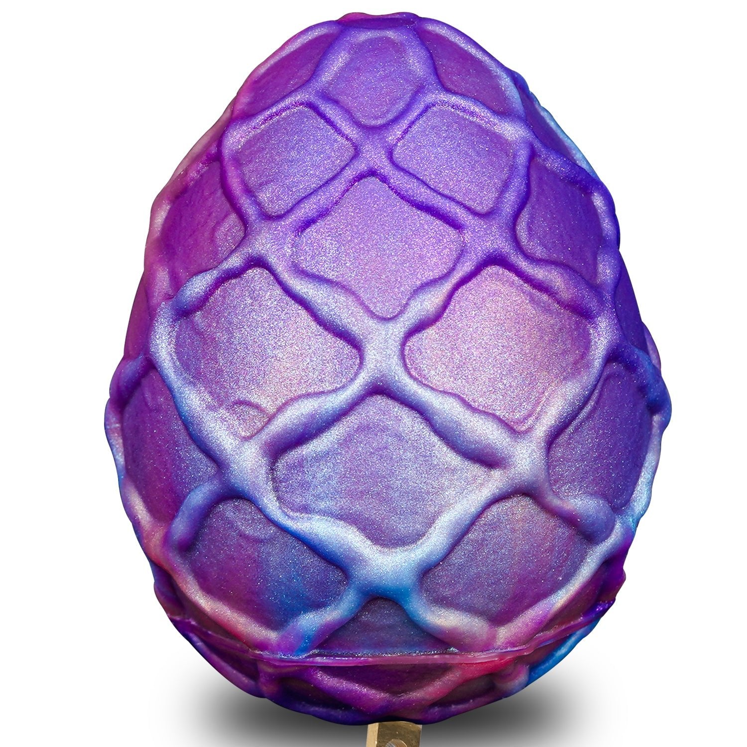 Dragon Egg Silicone Anal Plug with Detachable Metal Chain - Tarisss Sex Toy Store