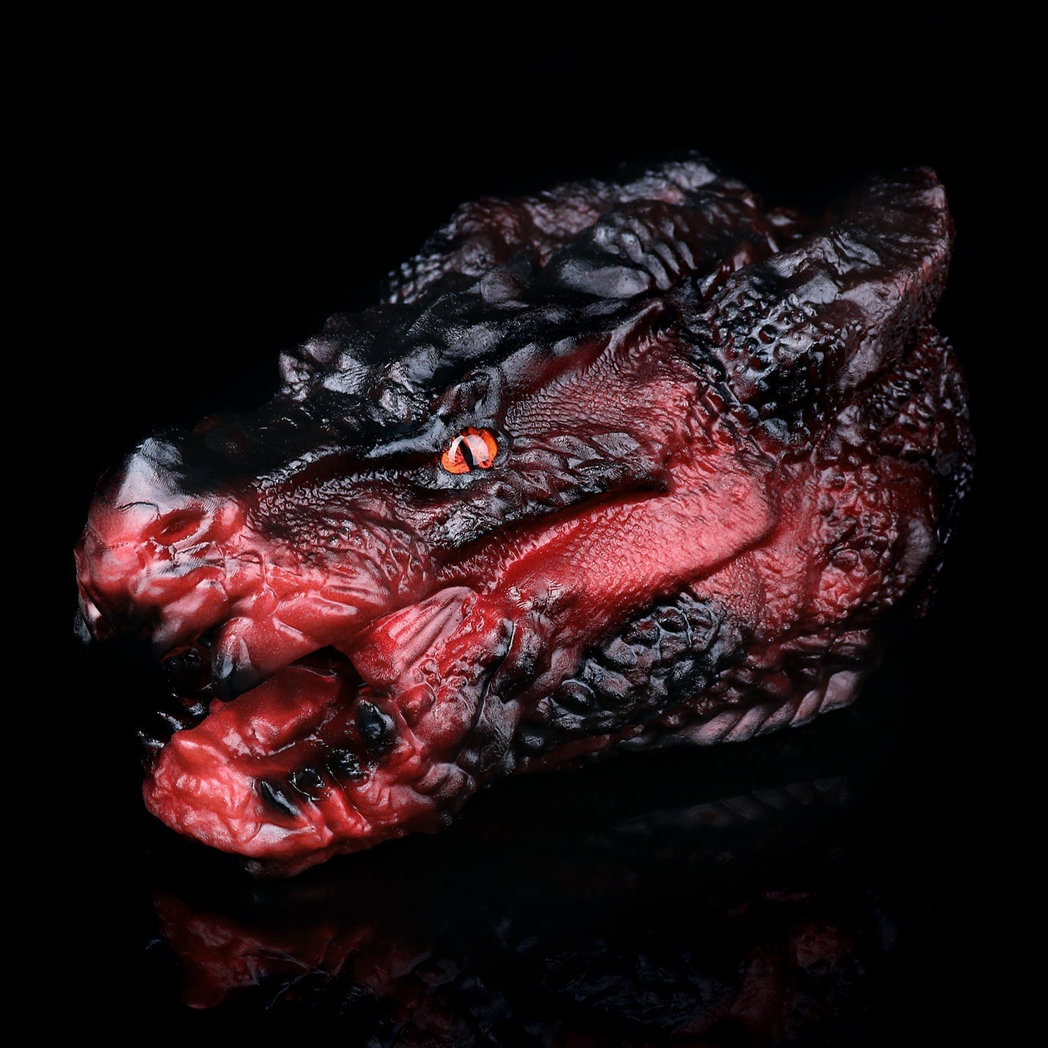 Dragon Head Fantasy Dildo with Realistic Texture - Tarisss Sex Toy Store