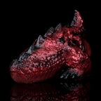 Dragon - Themed Textured Silicone Masturbator Cup with Scaled Exterior - Tarisss Sex Toy Store