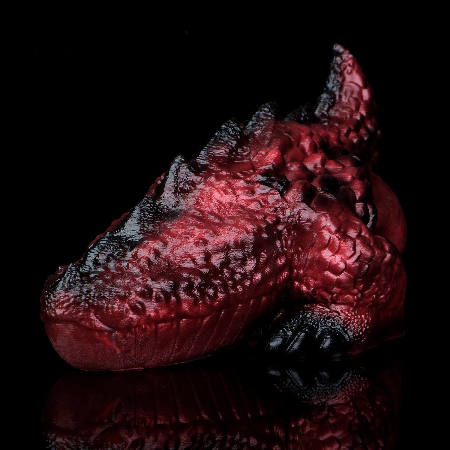 Dragon - Themed Textured Silicone Masturbator Cup with Scaled Exterior - Tarisss Sex Toy Store