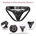 Draven - Leather Strap On Harness