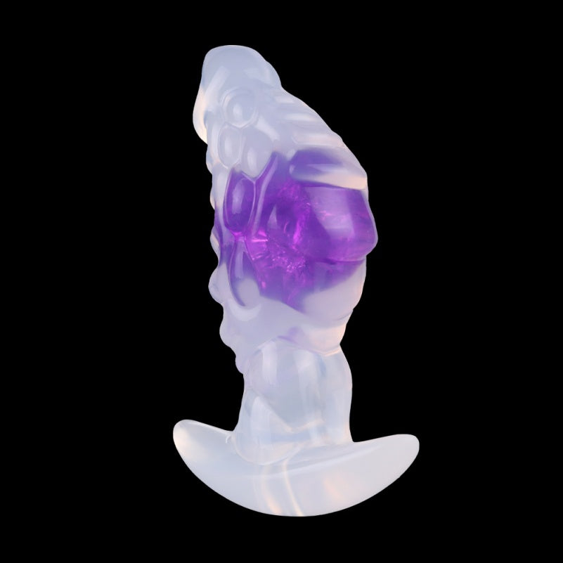 Realistic Anal Dildo Butt Plug – Silicone Dual-Use Anal Vaginal Women Masturbating Toys