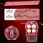 Aestrielle Alien Monster Pocket Pussy – Dual-Channel Horse Torso Mini Sex Doll
