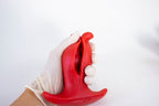 Dual - Arm Textured Silicone Anal Plug with Suction Base - Tarisss Sex Toy Store