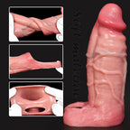Dual - Layer Realistic Sleeve Enhancer - Tarisss Sex Toy Store