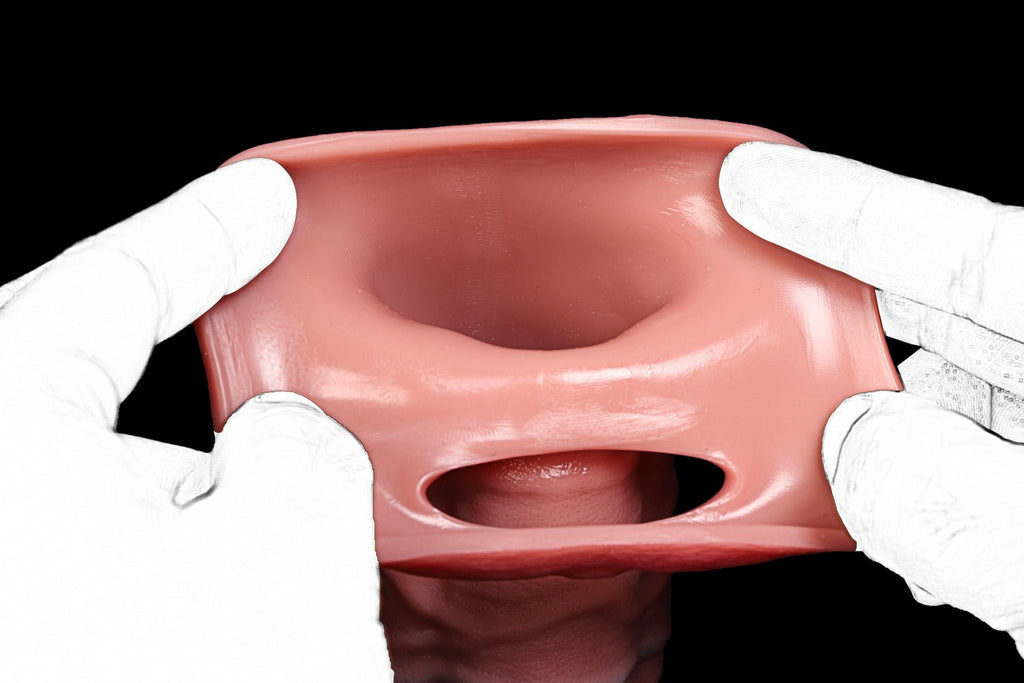 Dual - Layer Realistic Sleeve Enhancer - Tarisss Sex Toy Store