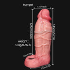 Dual - Layer Realistic Sleeve Enhancer - Tarisss Sex Toy Store