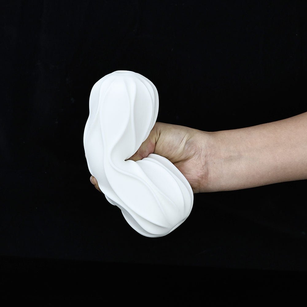 Dual - Sided Transparent Silicone Masturbator Cup - Tarisss Sex Toy Store