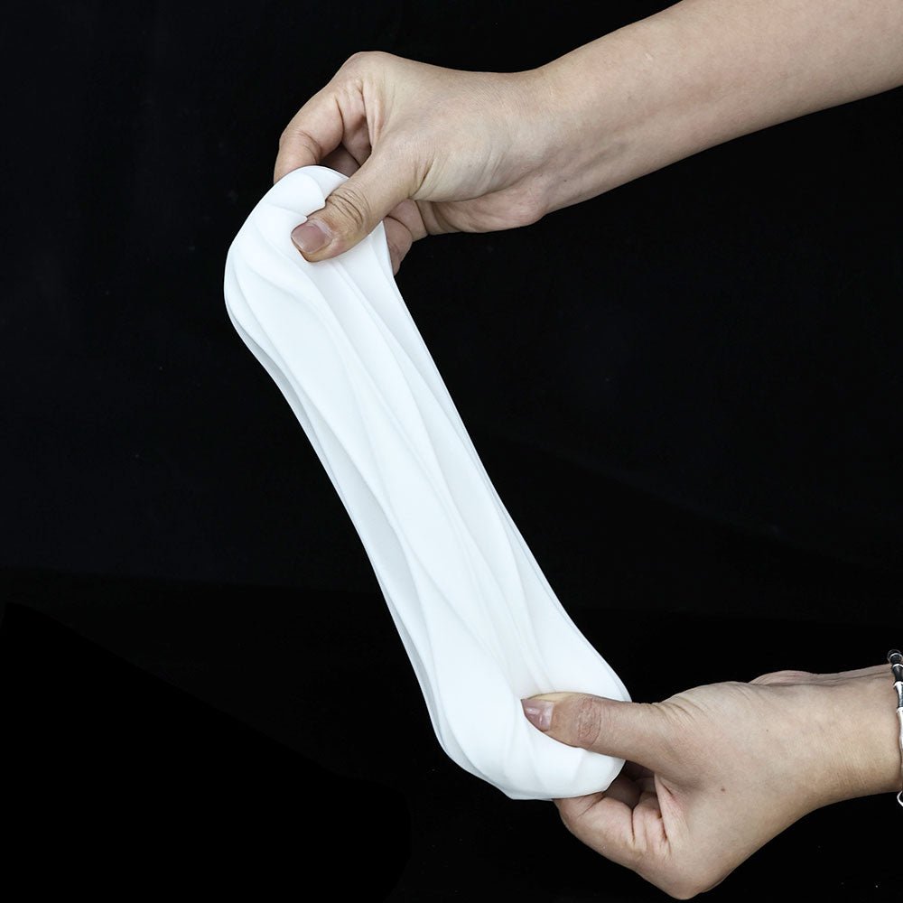 Dual - Sided Transparent Silicone Masturbator Cup - Tarisss Sex Toy Store