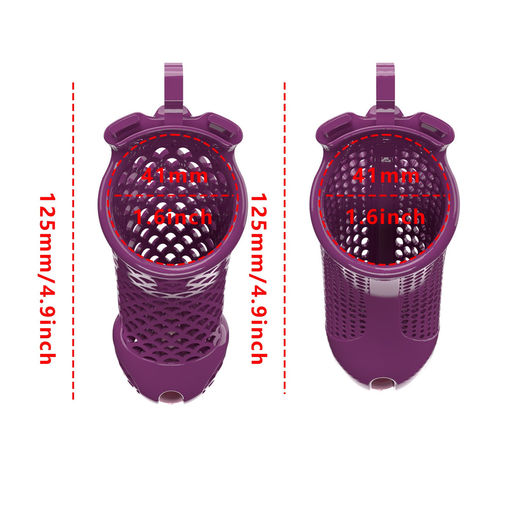 Oversized Chastity Device – Lightweight Resin with Ventilation & Strap