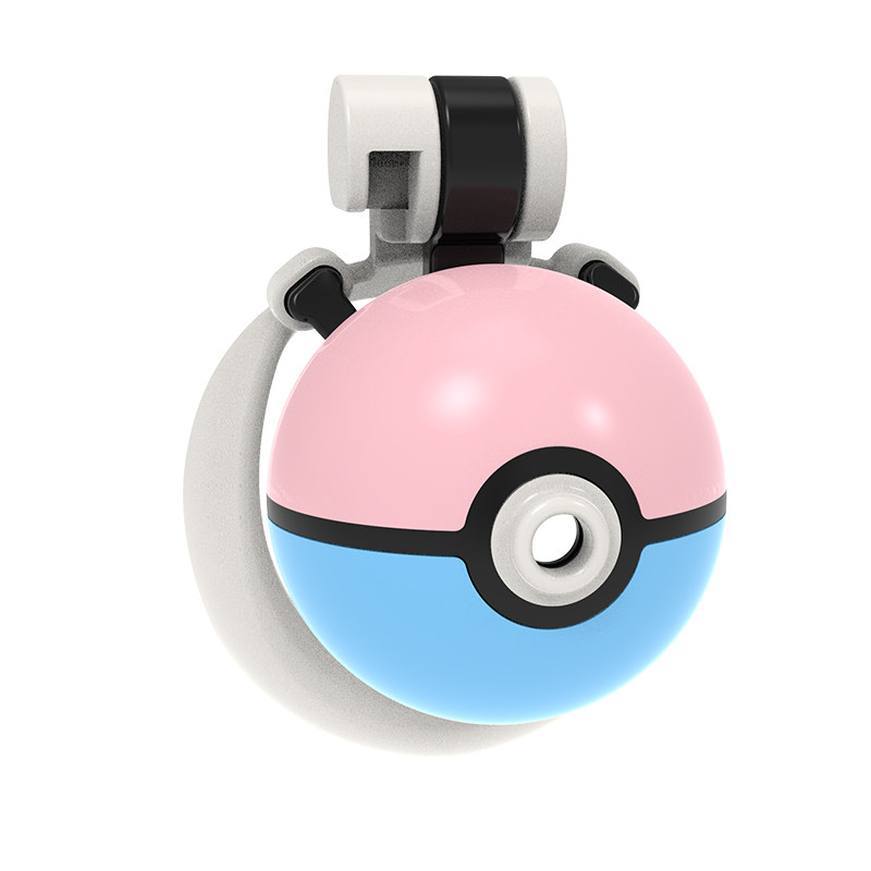 Spherical Capture-Style Chastity Cage – Portable Resin Male Chastity Device with Secure Lock