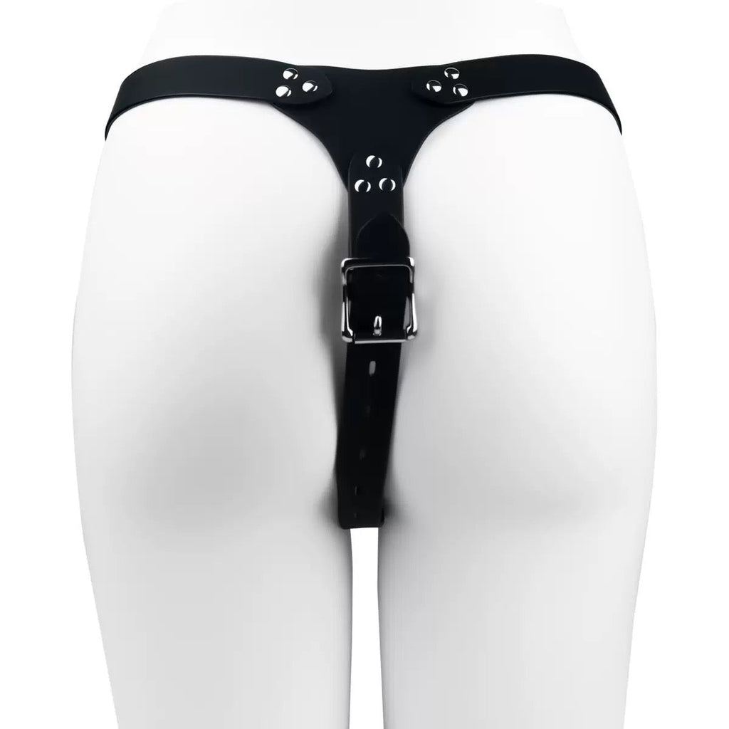 Leather Chastity Support Strap-PU10