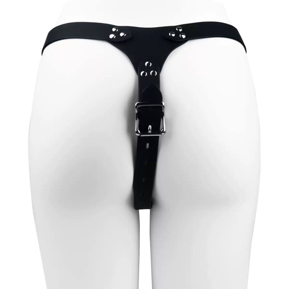 Leather Chastity Support Strap-PU10