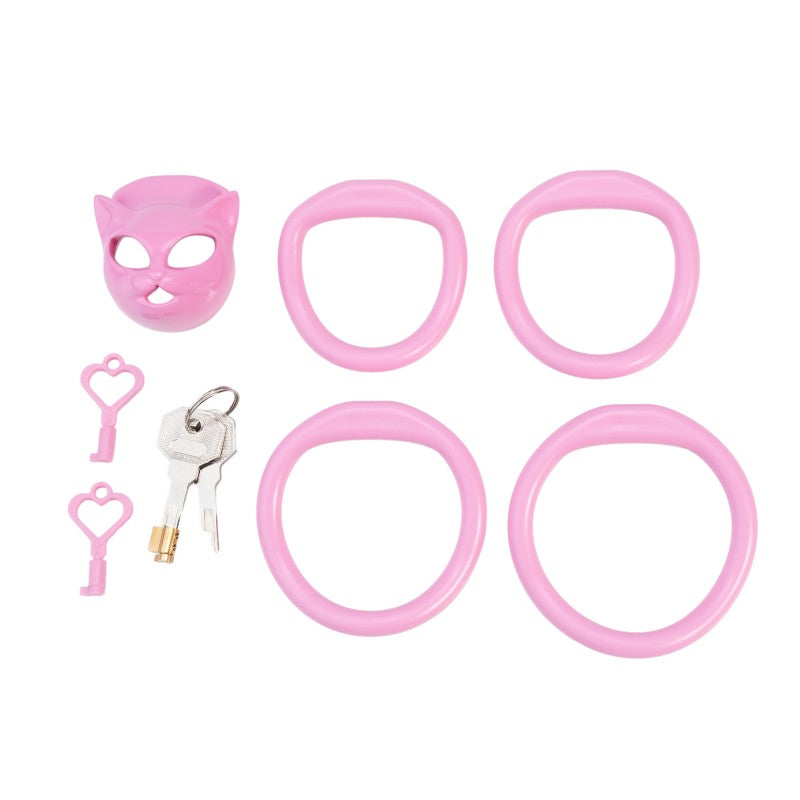 Cat Face Chastity Cage
