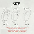 Inverted Chastity Lock – Plastic TSA-Safe, Negative/Positive Sizes