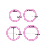 Men’s Openwork Resin Chastity Cage 33mm – Breathable Lightweight Male Locking Device with 4 Rings & Dual Locks