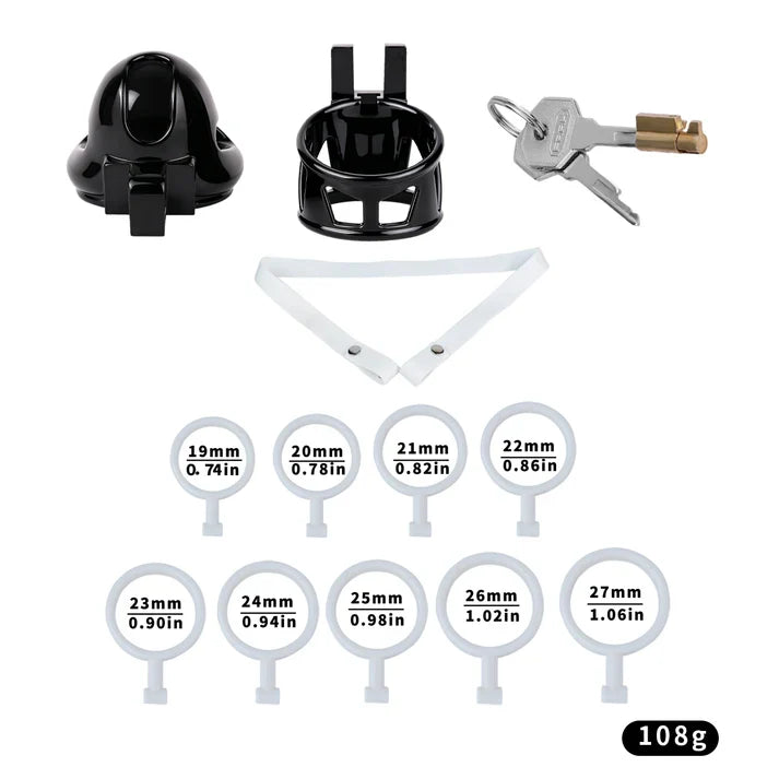 ABS Resin Shaft-Only Chastity Cage