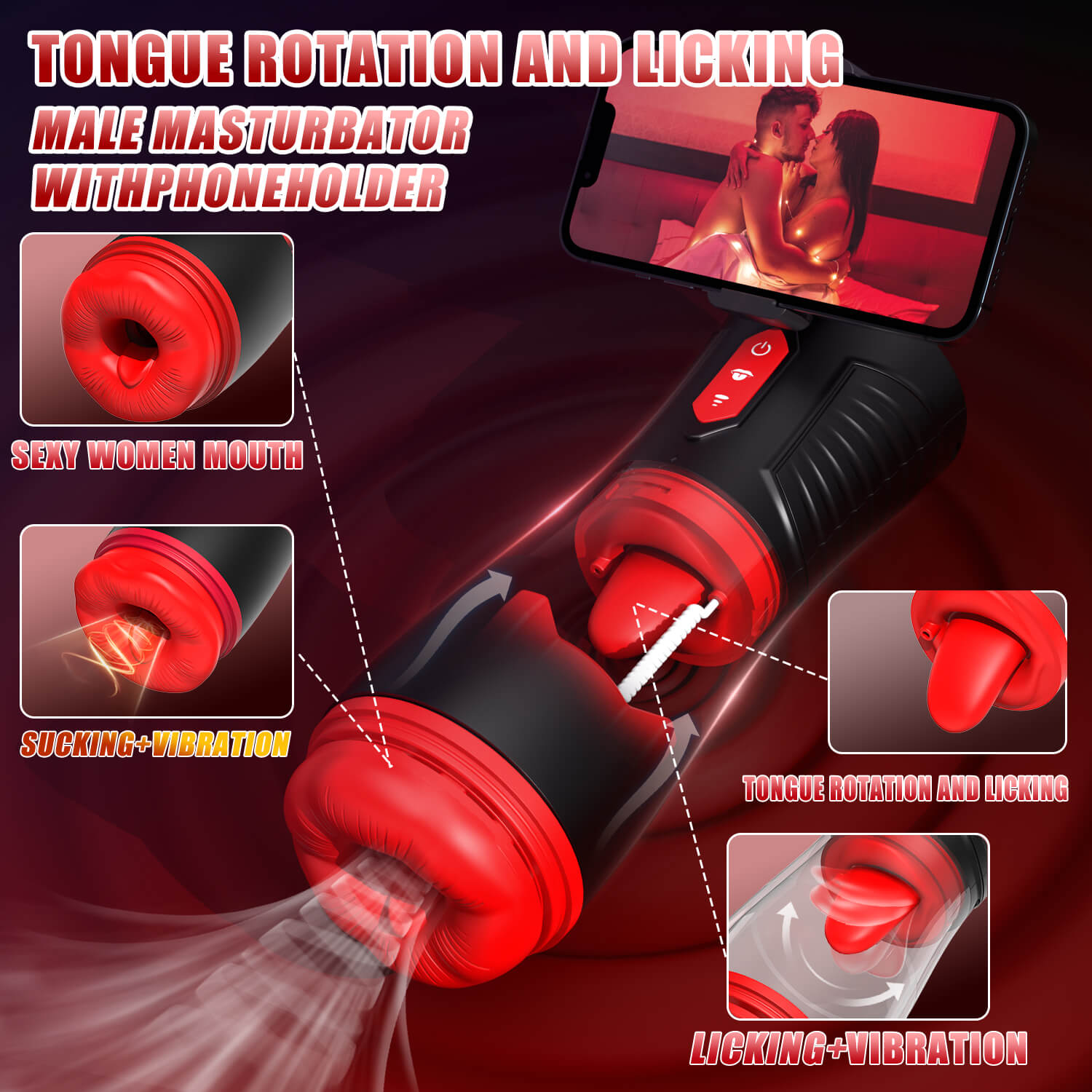 Electric Male Masturbator - Tarisss Sex Toy Store