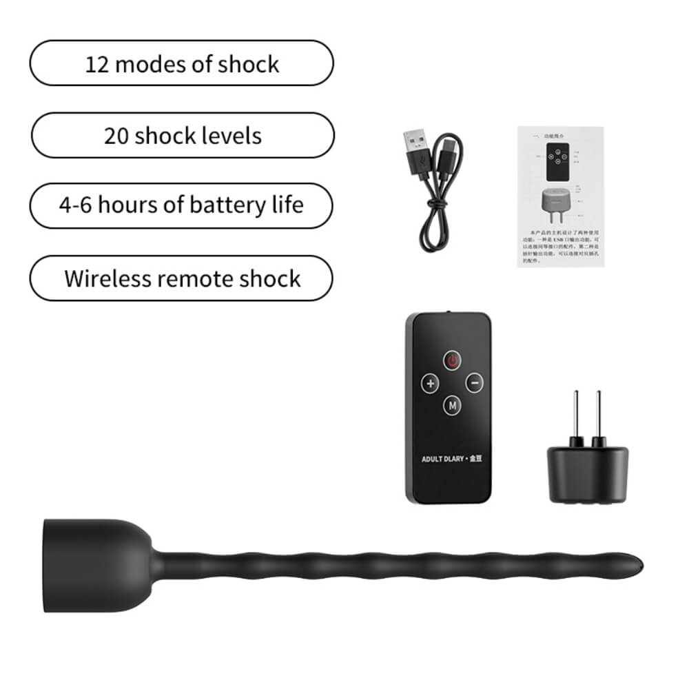 Electric Urethral Sound - Tarisss Sex Toy Store