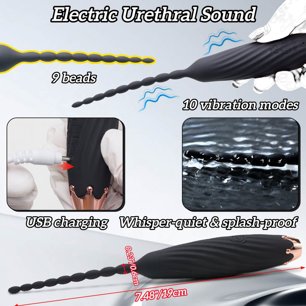 Electric Urethral Sound - Tarisss Sex Toy Store