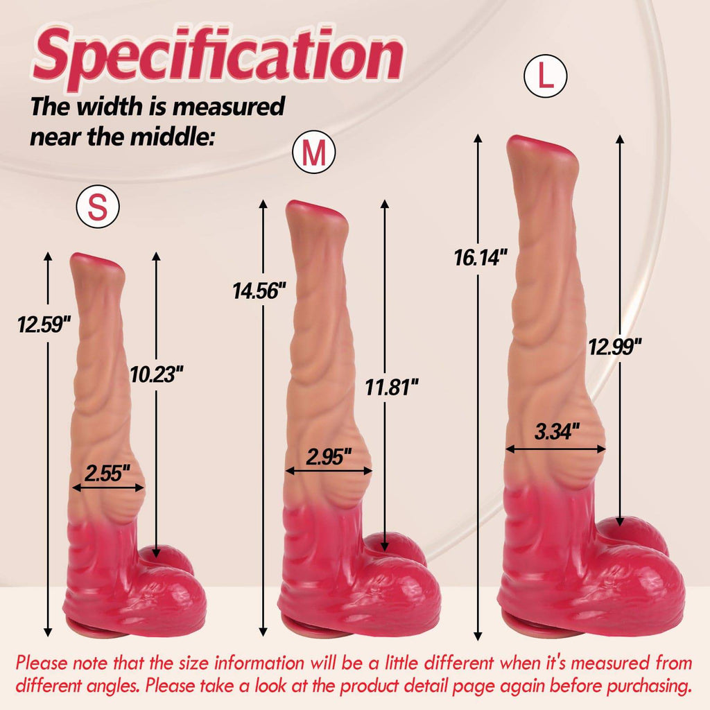 Elephant Trunk 16 Inch Fantasy Animal Dildo - Tarisss Sex Toy Store