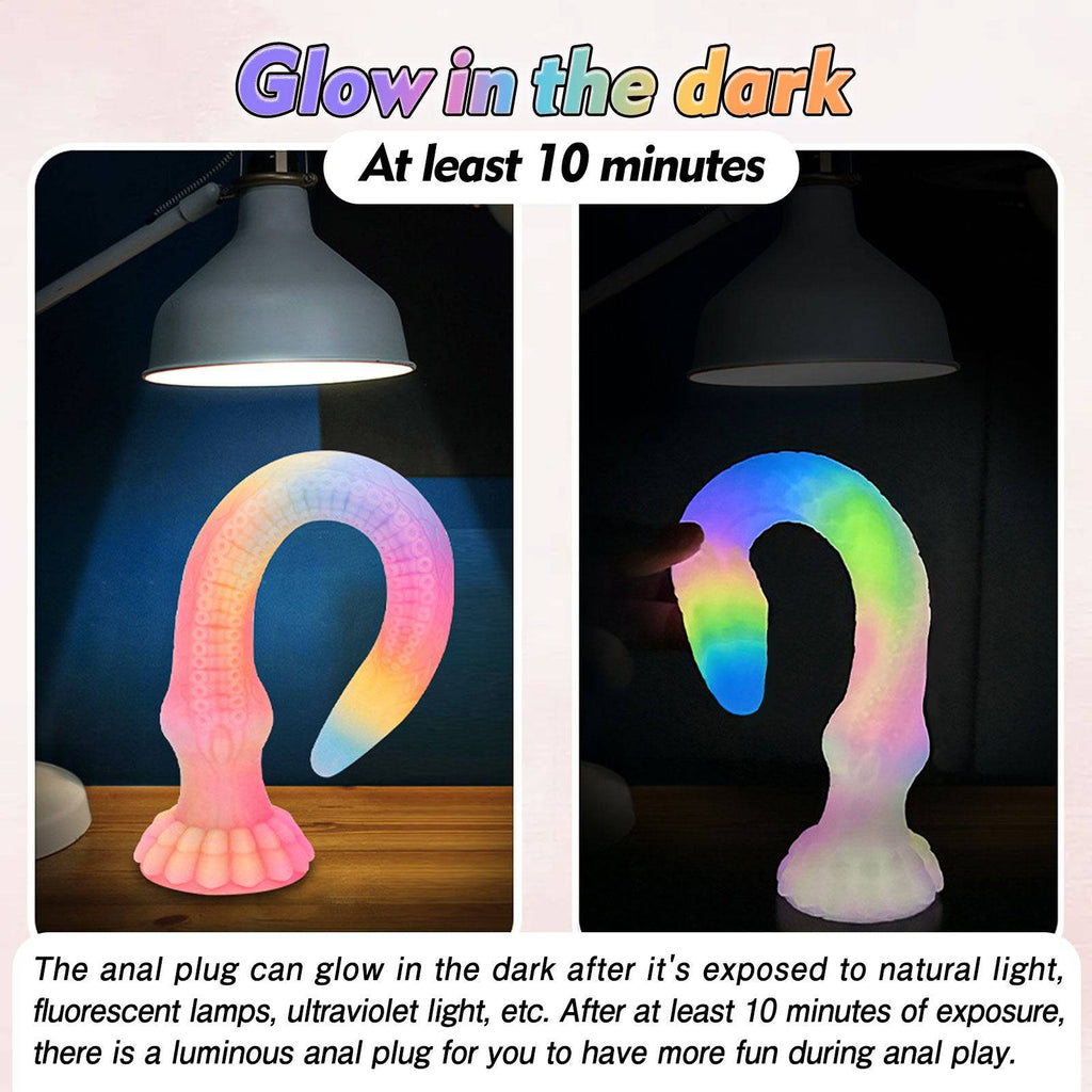 Endless 30.7 Inch Rainbow Fantasy Octopus Tentacle Dildo - Tarisss Sex Toy Store