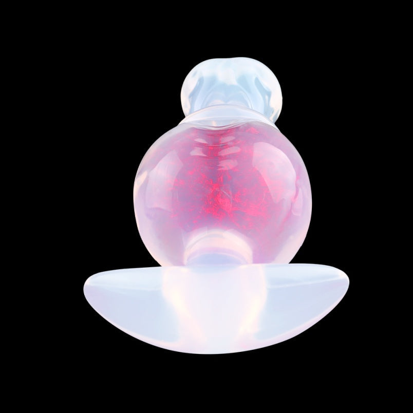 Silicone Fantasy Horse Dildo Butt Plug – Embedded Glass Ball Anal Expander Women Masturbator