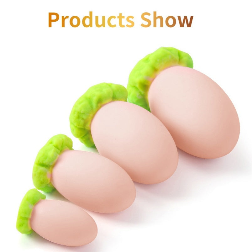 Dragon Egg Fist Dildo – Platinum Silicone Fantasy Anal & Vaginal Expansion Toy | Domlust