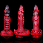 Evil Flame 9 Inch Fantasy Dragon 7 Frequency Vibrating Dildo - Tarisss Sex Toy Store