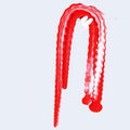 Extra Long Flexible Textured Silicone Dildo Set with Suction Base - Tarisss Sex Toy Store