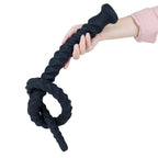Extra Long Flexible Vibrating Silicone Wand with Remote Control - Tarisss Sex Toy Store