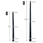 Extra Long Flexible Vibrating Silicone Wand with Remote Control - Tarisss Sex Toy Store
