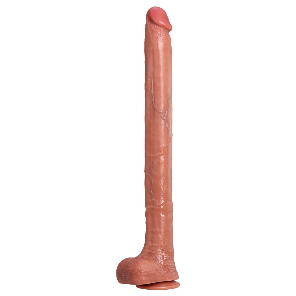 Extra - Long Realistic Snake Silicone Dildo with Strong Suction Base - Tarisss Sex Toy Store