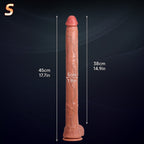 Extra - Long Realistic Snake Silicone Dildo with Strong Suction Base - Tarisss Sex Toy Store