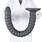 Extra - Long Textured Silicone Dildo with Suction Base – Multi - Size (S–XXL) - Tarisss Sex Toy Store